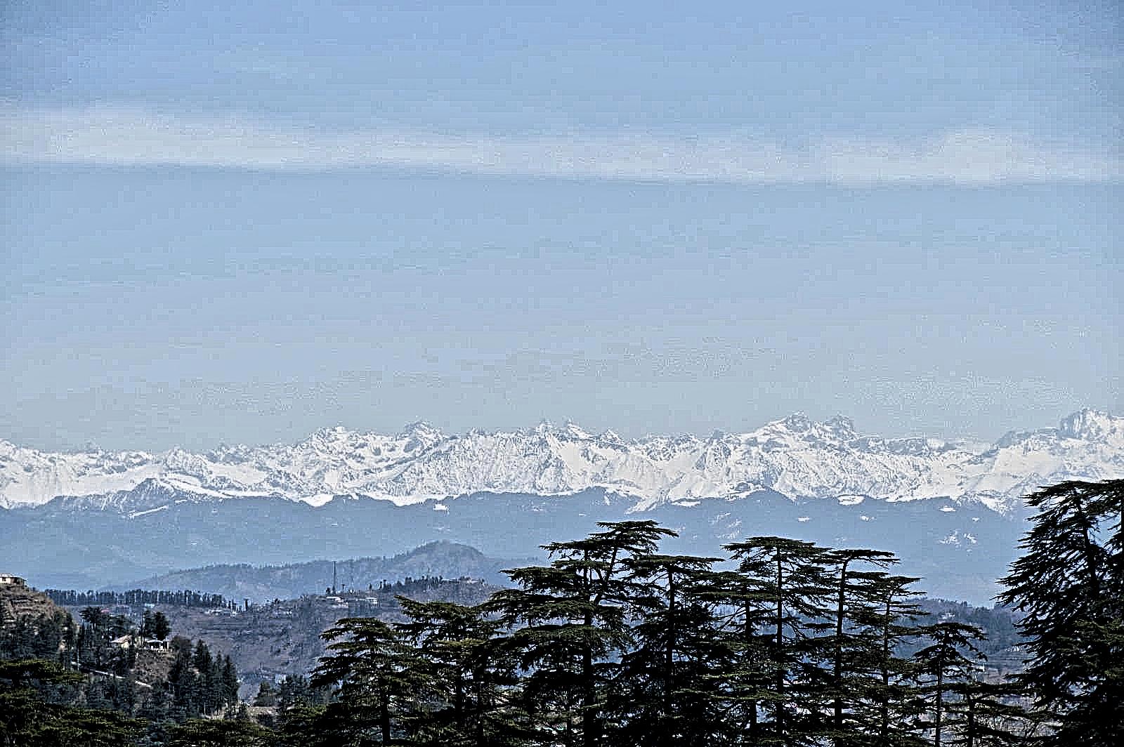 Individualreise nach Indien. Empire im Himalaya. Himalaya Bergpanorama