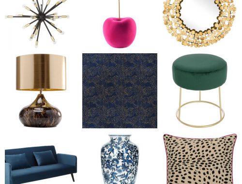 Einrichtungstipps blauer Salon Gästezimmer Wohnzimmer