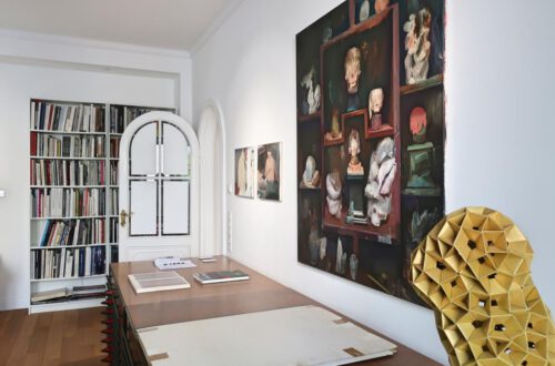 Homestory: Wohnen in der Kunstgalerie, Arbeitszimmer